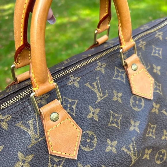 Auth Louis Vuitton Monogram Speedy 40 - Picture 4 of 13